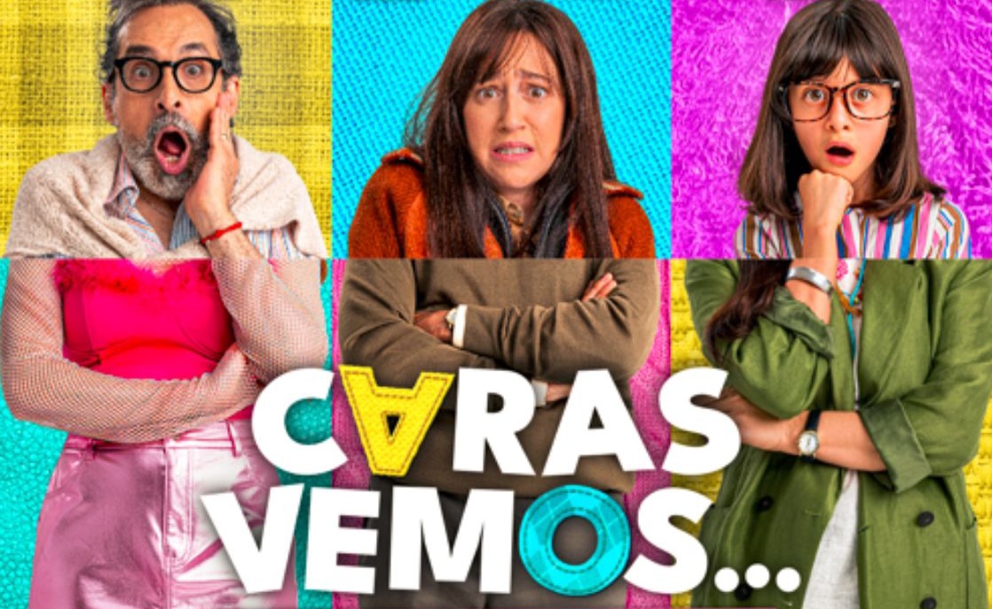 “Caras vemos” es la elección perfecta para ir a reír al cine este fin de semana y salir de la sala con un mensaje de empatía familiar.