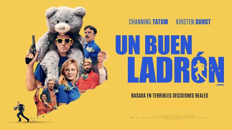 Basada en una historia real, “Un buen ladrón”, es una comedia criminal muy emotiva sobre un increíble caso donde Channing Tatum y Kirsten Dunst hacen la pareja perfecta.