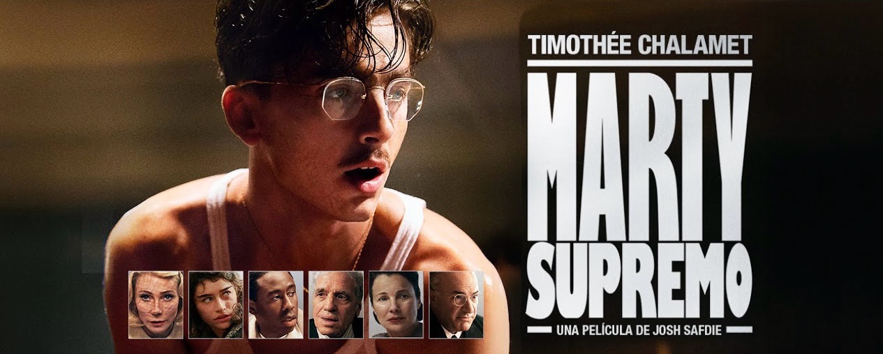 “Marty Supremo” es la cinta del momento. Arrasará con todos premios por la increíble  actuación de Timothée Chalamet, el fantástico guion y la gran producción en todas las áreas. Así que corran al cine a ver porque todos la están amando.